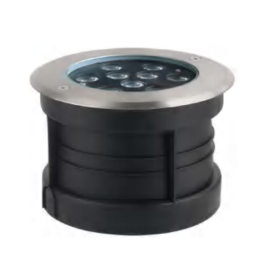 [LV-EXT-LIU09] LED In-ground UpLight, 9W (Lighting Control type On/Off, CCT 3000K, Beam Angle 15°)